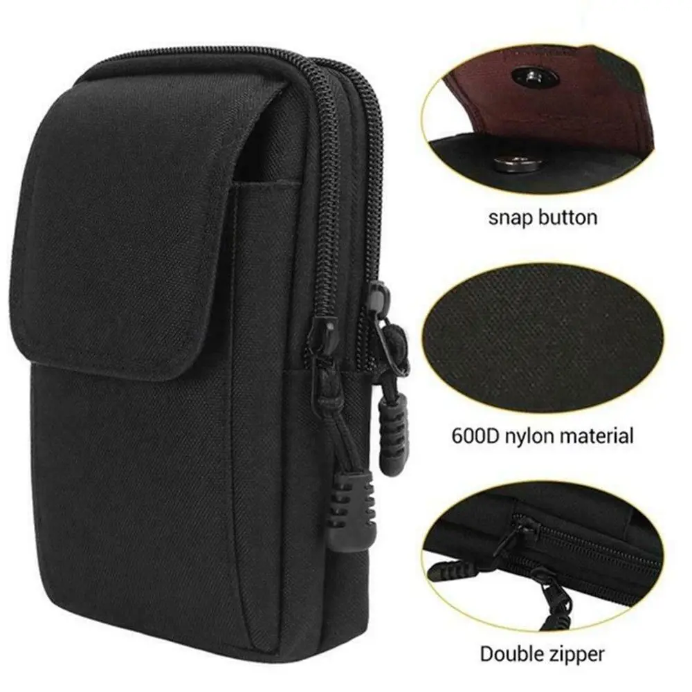 Running Belt - กระเป๋าคาดเอวแบบ MOLLE สำหรับผู้ชาย เหมาะสำหรับกิจกรรมทางยุทธวิธี, กระเป๋าคาดเอวสไตล์ทหาร สำหรับวิ่ง,