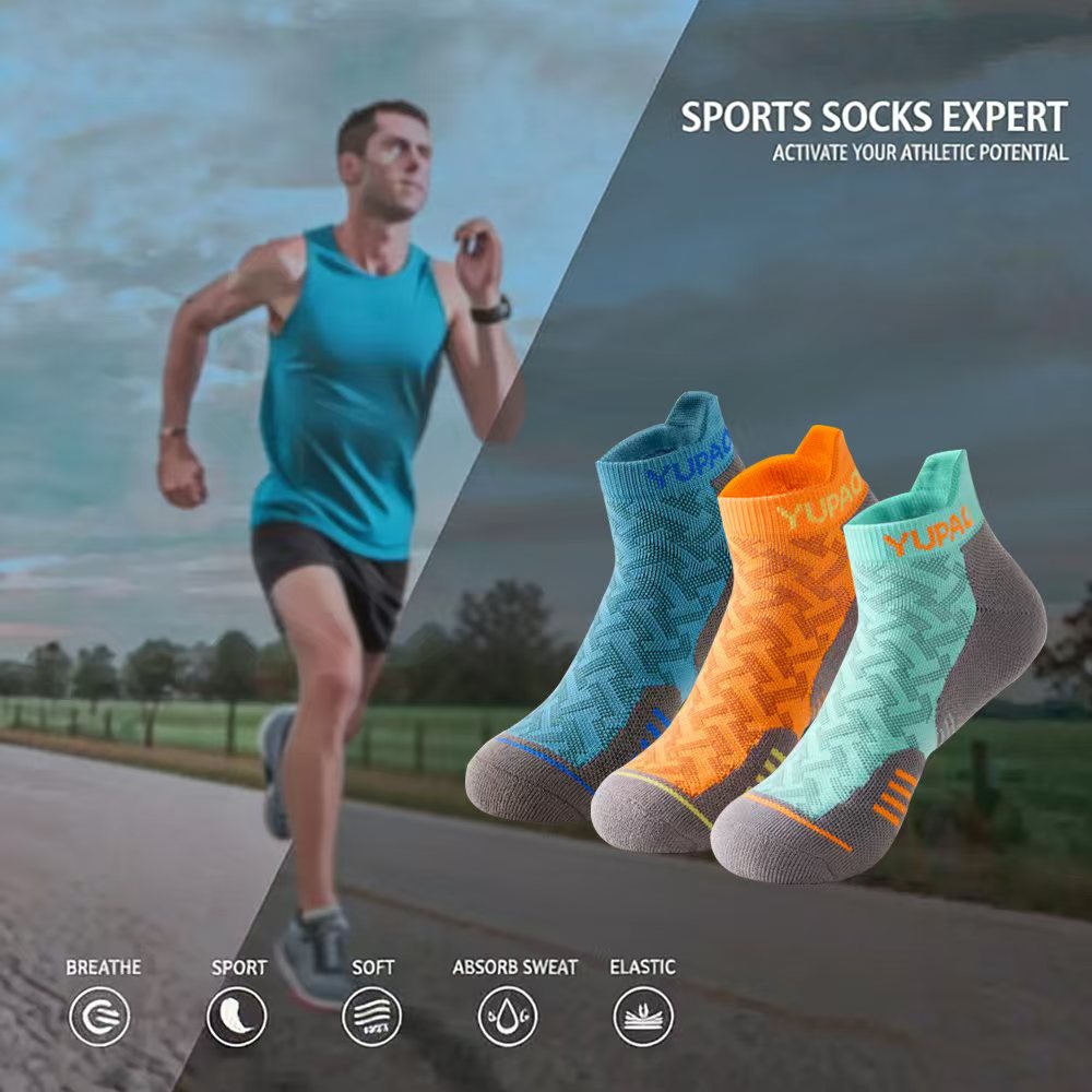 ถุงเท้ากีฬาแบบสั้น 1/3 คู่ สำห - Sports Socks บทวิจารณ์และราคา