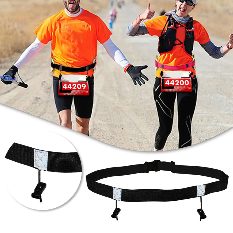 เข็มขัดใส่หมายเลขแข่งวิ่ง สำหร - Race Bib บทวิจารณ์และราคา