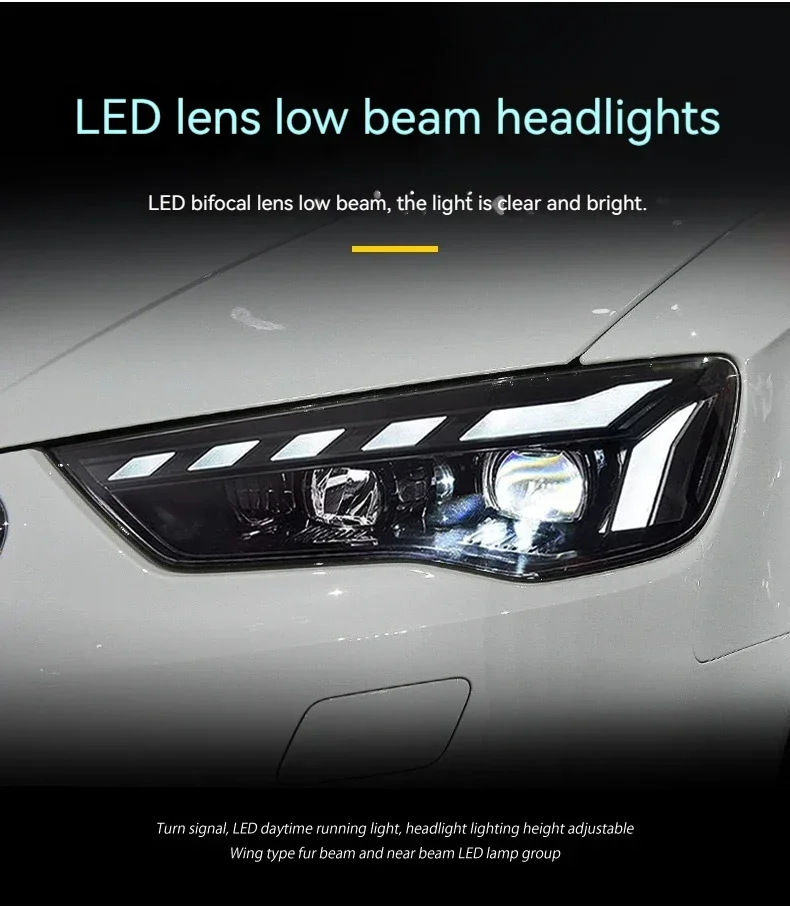 ไฟหน้ารถยนต์ FT สำหรับ Audi A3 - Running Headlamp บทวิจารณ์และราคา