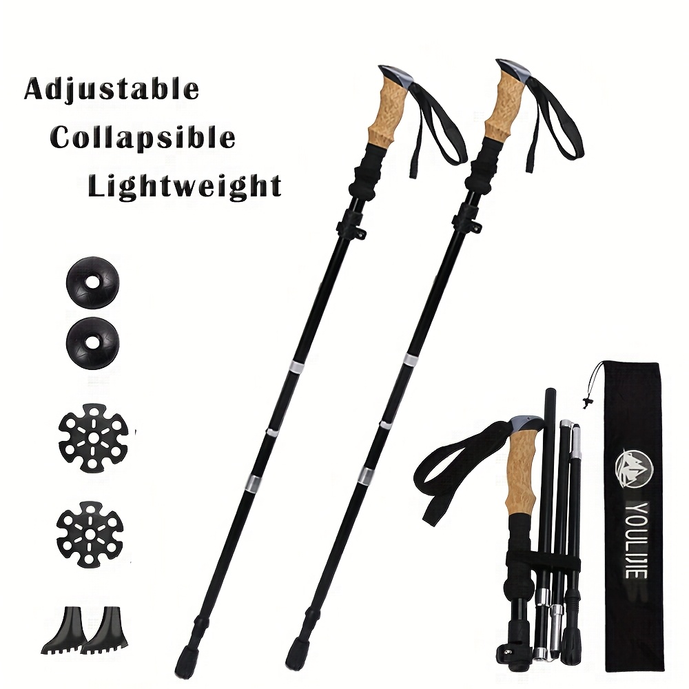 ไม้เท้าเดินป่าแบบแข็งแรงพิเศษ  - Trekking Pole Carbon บทวิจารณ์และราคา