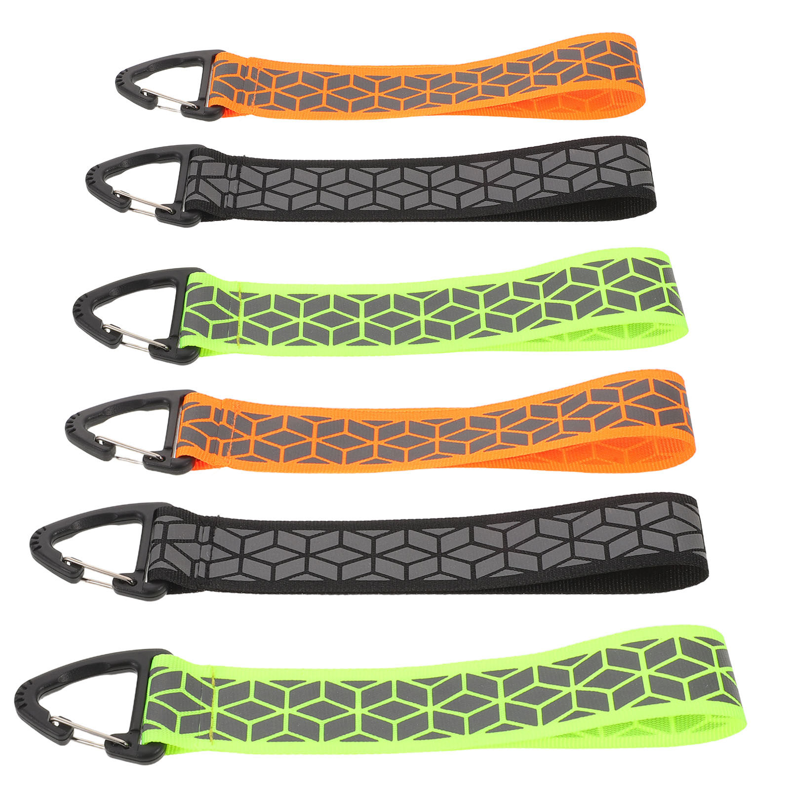 6 ชิ้น แถบสะท้อนแสง พวงกุญแจเพ - Running Visibility Gear บทวิจารณ์และราคา