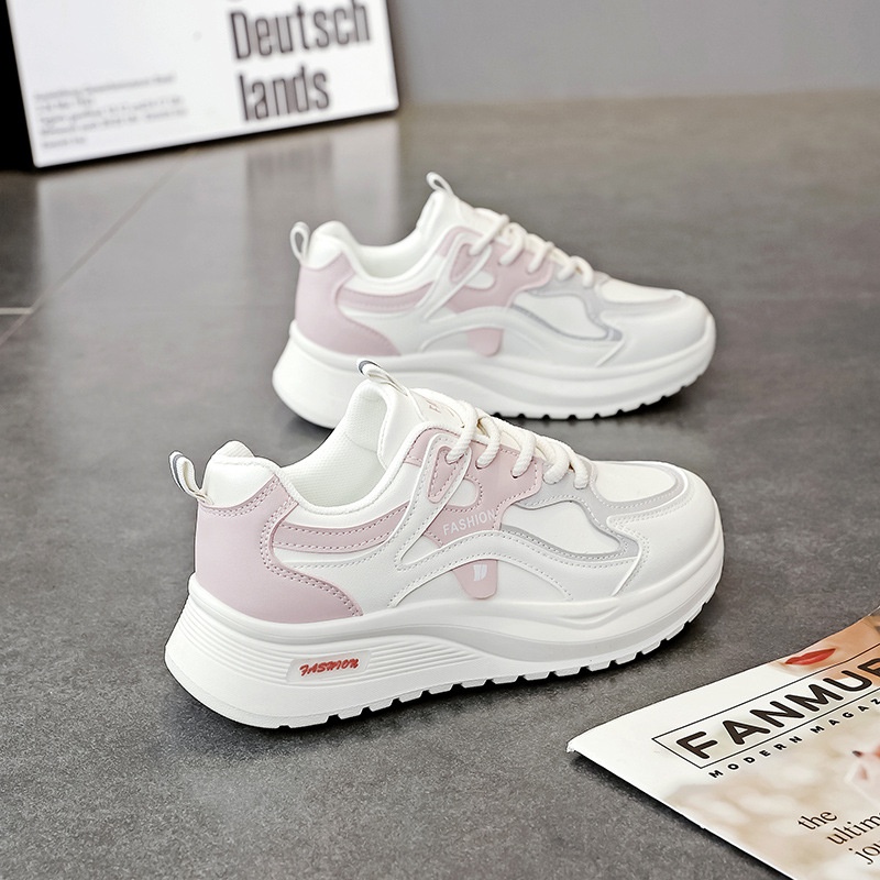 ผู้หญิงฤดูใบไม้ผลิแฟชั่นใหม่รอ - Running Shoes Women บทวิจารณ์และราคา